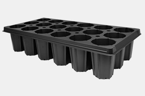 720725C - SureRoots® 18-Cell Pop-Bottom Nursery Plug Trays