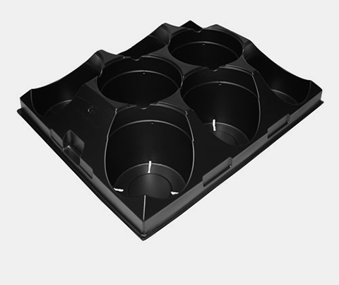 775161C - 600-TX Round Pot 8-Count Carry Trays
