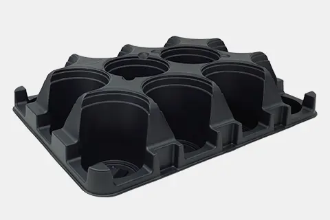 12-Count Carry Trays - 4.9in Quart Pots
