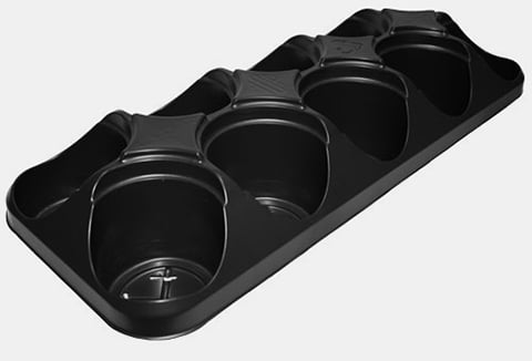 755815C - 425-GV Round Pot 10-Count Carry Trays