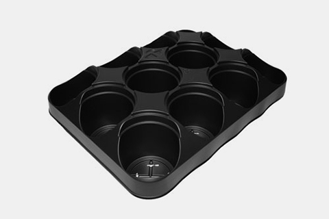 755818C - 425-GV Round Pot 12-Count Carry Trays