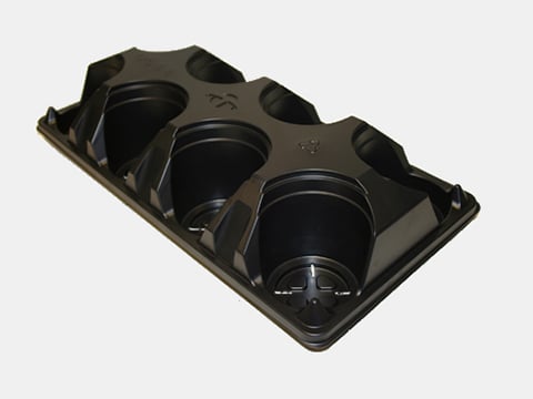 755819C - 425-GV Round Pot 8-Count Carry Trays