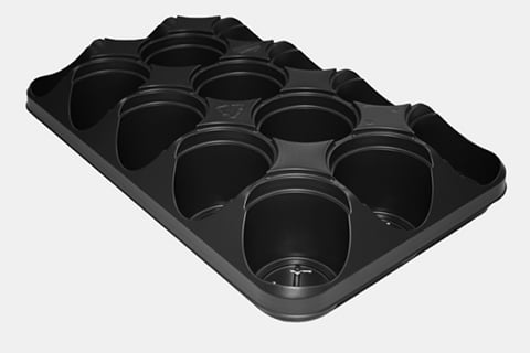 755823C ROUND POT CARRY TRAYS