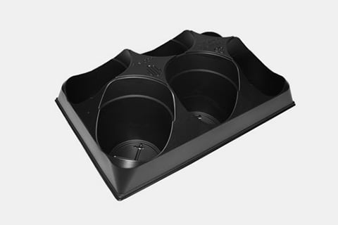 755848C ROUND POT CARRY TRAYS