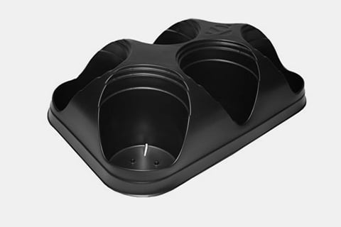 755875C - Nursery Round Pot 6-Count Carry Trays