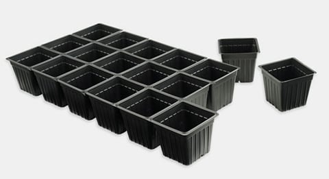18-Cell Sheet Pots