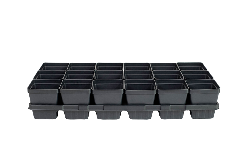 3.5-Inch Square Deep Pots