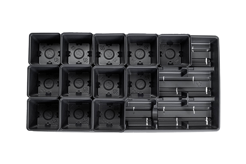 3.5-Inch Square Deep Pots