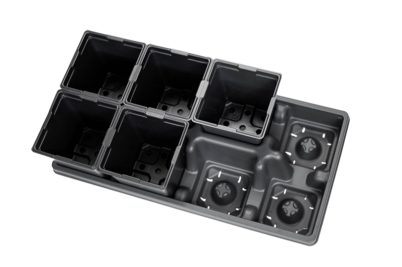 8-Count Carry Trays for 5.5in Square Pots