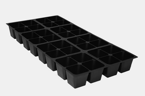 1801 Deep Large Growing Flat 6 Count Seed Starting Tray 18 Cell Deep Insert 