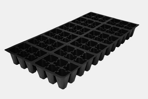40 X 24 Cell Full Size Seed Tray Inserts Plug Trays Bedding plant Packs Plastic 