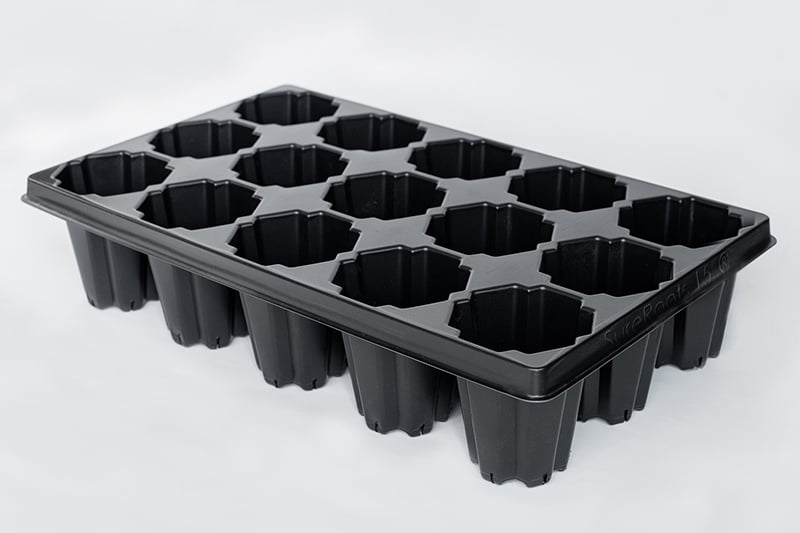 720710C - SureRoots® 15-Cell Low Drainage Nursery Plug Trays