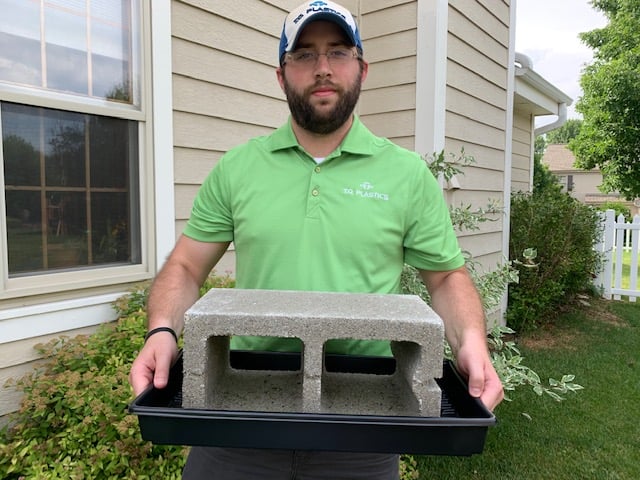 Extra Extra Extra Heavy Weight Flat Horticulture Container