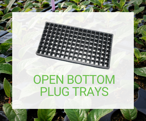 Open Bottom Plug Trays
